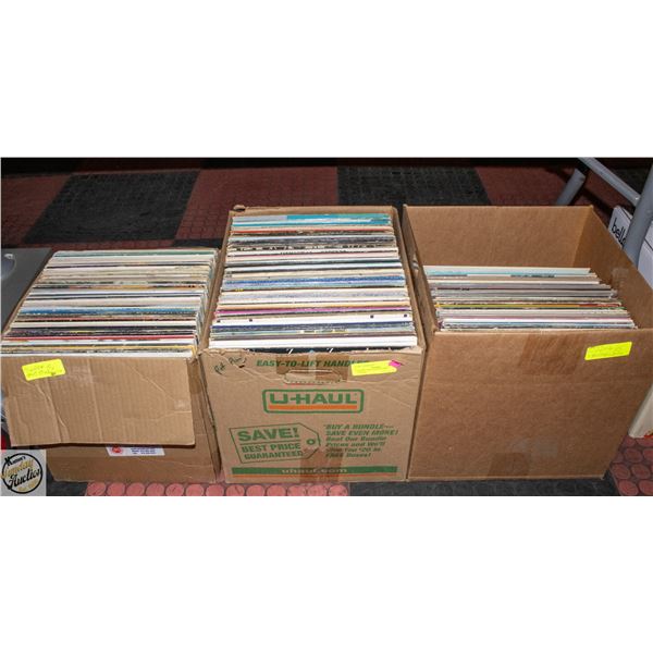 3 BOXES JAZZ ASST RECORD ALBUMS