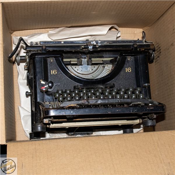 ANTIQUE REMINGTON STANDARD 16 MODEL TYPEWRITER