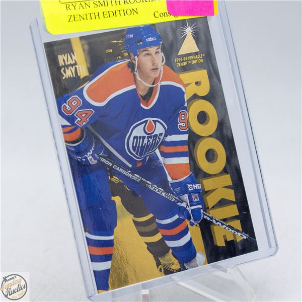 RYAN SMITH ROOKIE PINNACLE ZENITH EDITION