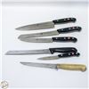 Image 1 : LOT OF ASSORTED HENCKELS CHEFS KNIVES