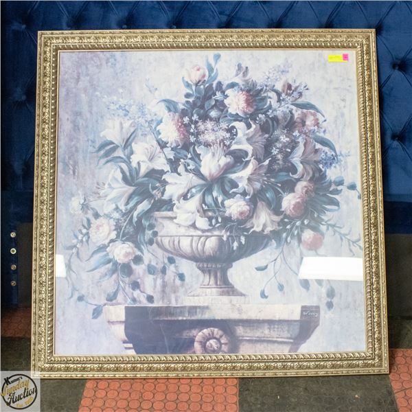 4X4FT STILL LIFE ART FRAMED