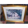 Image 1 : THE PICNIC BY F MORGAN PROFESSIONALLY FRAMED
