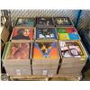 Image 1 : PALLET OF RECORDS: ROCK, POP, COUNTRY & MORE