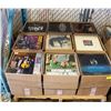 Image 1 : PALLET OF RECORDS: ROCK, POP, COUNTRY & MORE