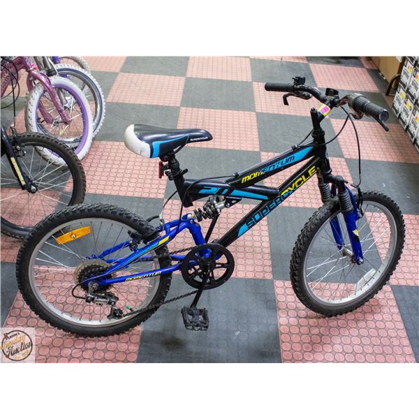SUPERCYCLE MOMENTUM 20" KIDS SUSPENSION BIKE WITH