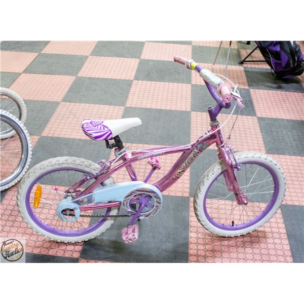 AVIGO 18" GIRLS BIKE DUAL HAND BRAKES