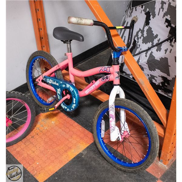MONSTER HIGH ALOHA 18" BIKE PINK FRAME