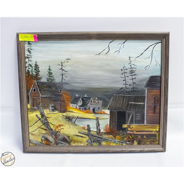 PAINTING CANADIAN FALL JULY 1, 1975 BY R.K.