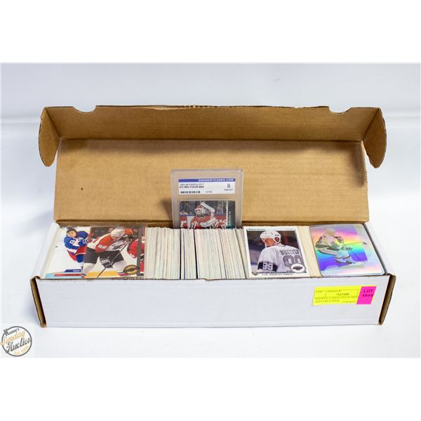 HOCKEY CARDS 1992-95 MIXED LOT, APPX 600 CARDS