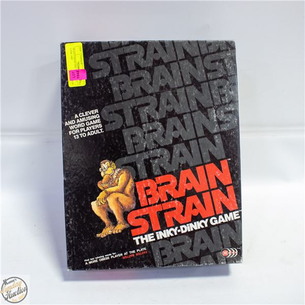 BRAIN STRAIN THE INKY-DINKY GAME 1989