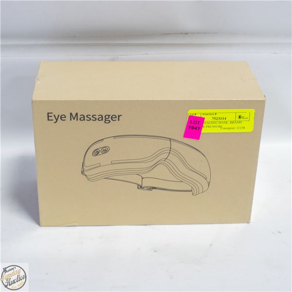 EYE MASSAGING MASK, BRAND NEW, AIR PRESSURE