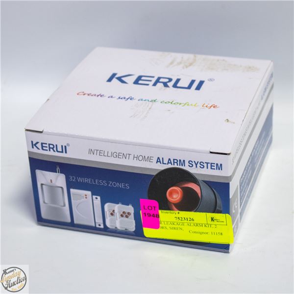 INTELLIGENT HOME ALARM SYSTEM