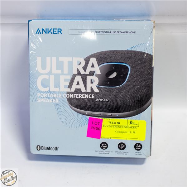 PORTABLE CONFERENCE SPEAKER,
