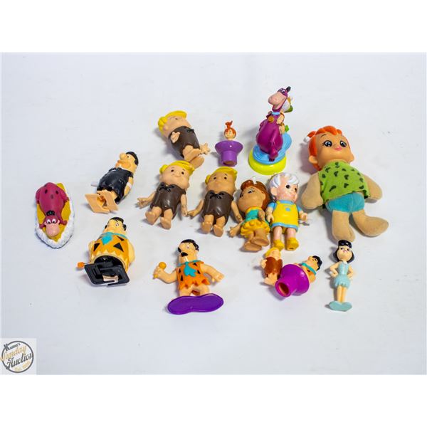 LOT VINTAGE FLINTSTONES COLLECTABLES