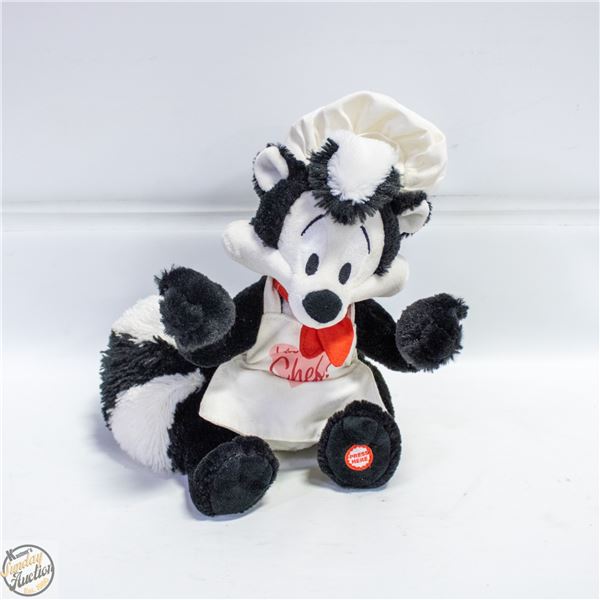 VTG TALKING PEPE LE PEW HALLMARK 10" PLUSH