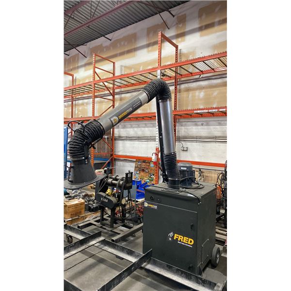 FRED SR-01 INDUSTRIAL 3HP PORTABLE WELDING FUME EXTRACTOR
