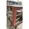 Image 2 : 1/2" THICK TOP MOBILE METAL SHOP TABLE APPROX 87"L X 48"D X 34"H