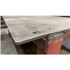 Image 4 : 1/2" THICK TOP MOBILE METAL SHOP TABLE APPROX 87"L X 48"D X 34"H