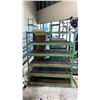 Image 5 : GROUP OF 3 ASSORTED WELDED METAL SHOP STORAGE SHELVES