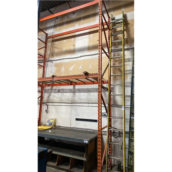 FEATHERLITE 6232, 32' INDUSTRIAL EXTENSION LADDER