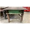 Image 3 : 1/2" THICK TOP METAL SHOP TABLE APPROX 96.5"L X 48"D X 38.5"H