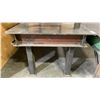 Image 2 : 1/2" THICK TOP METAL SHOP TABLE APPROX 97"L X 49"D X 40"H