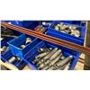Image 2 : PALLET OF ASSORTED WATER LINE METAL FITTINGS, VALVES, SHUT OFFS & MORE