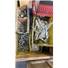 Image 2 : PALLET OF ASSORTED MACHINE BOLTS, FASTENERS, EXPANSION ANCHORS, REMINGTON POWDER ACTUATED GUN & MORE