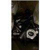 Image 6 : PALLET OF ASSORTED MACHINE BOLTS, FASTENERS, EXPANSION ANCHORS, REMINGTON POWDER ACTUATED GUN & MORE