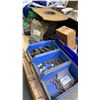 Image 8 : PALLET OF ASSORTED WELDING ITEMS- WELDING TIPS, WELDING CAPS, TUNGSTEN ELECTRODES, JUMP LINERS,