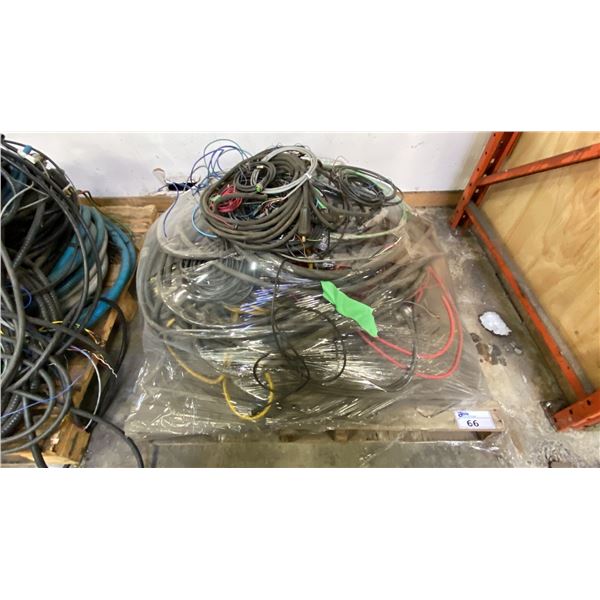 PALLET OF ASSORTED WELDING/ELECTRICAL CABLES