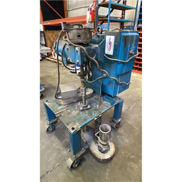 INDUSTRIAL MOBILE ROTARY WELDING TABLE