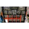 Image 4 : PALLET OF ASSORTED PARTS ORGANIZERS WITH FASTENERS & ASSORTED HARDWARE