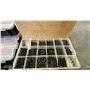 Image 8 : PALLET OF ASSORTED PARTS ORGANIZERS WITH FASTENERS & ASSORTED HARDWARE
