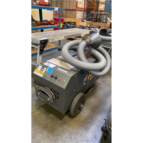 FRED MINI-VAC 1.5HP PORTABLE WELDING FUME EXTRACTOR