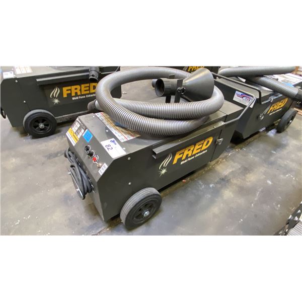 FRED MINI-VAC 1.5HP PORTABLE WELDING FUME EXTRACTOR