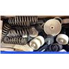 Image 10 : PALLET OF ASSORTED BALL VALVES, V BELTS, FLARE NOZZLES, HOSE & INDUSTRIAL PARTS/COMPONENTS