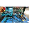 Image 1 : GROUP OF 7 ASSORTED MAKITA ELECTRIC POWER TOOLS- HEAT GUN, DRILLS, GRINDERS