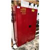 Image 1 : ULINE H-1564M-R FLAMMABLE LIQUID STORAGE CABINET