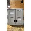 Image 2 : SUNCAST PLASTIC STORAGE CABINET & BLUE METAL STORAGE CABINET