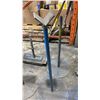 Image 5 : GROUP OF 8 ASSORTED MATERIAL ROLLERS & PIPE STANDS