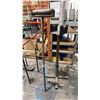 Image 6 : GROUP OF 8 ASSORTED MATERIAL ROLLERS & PIPE STANDS