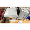 Image 6 : PALLET OF ASSORTED ELECTRICAL HARDWARE, SWITCHES, CONNECTORS, WIRING, HIGH VOLTAGE BOXES & MORE