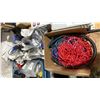 Image 7 : PALLET OF ASSORTED ELECTRICAL HARDWARE, SWITCHES, CONNECTORS, WIRING, HIGH VOLTAGE BOXES & MORE