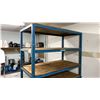 Image 2 : BLUE WELDED METAL 8 TIER STORAGE SHELVING UNIT APPROX 48"W X 24"D X 84"H *CONTENTS NOT INCLUDED*
