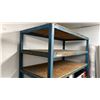 Image 2 : BLUE WELDED METAL 8 TIER STORAGE SHELVING UNIT APPROX 48"W X 24"D X 84"H *CONTENTS NOT INCLUDED*