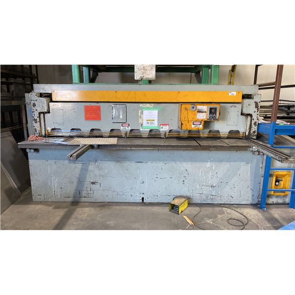 SCOTTISH 10' INDUSTRIAL METAL SHEAR 1/4" MAX MATERIAL