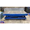 Image 1 : HYDRAULIC LIFT PLATFORM WORK TABLE APPROX 6'L X 3'D X 2'H