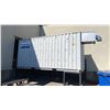 Image 11 : 20' SELF CONTAINED C-CAN SANDBLASTING BUILDING WITH STEEL GRATE CATWALK, STAIRCASE, MANDOOR,