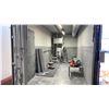 Image 2 : 20' SELF CONTAINED C-CAN SANDBLASTING BUILDING WITH STEEL GRATE CATWALK, STAIRCASE, MANDOOR,